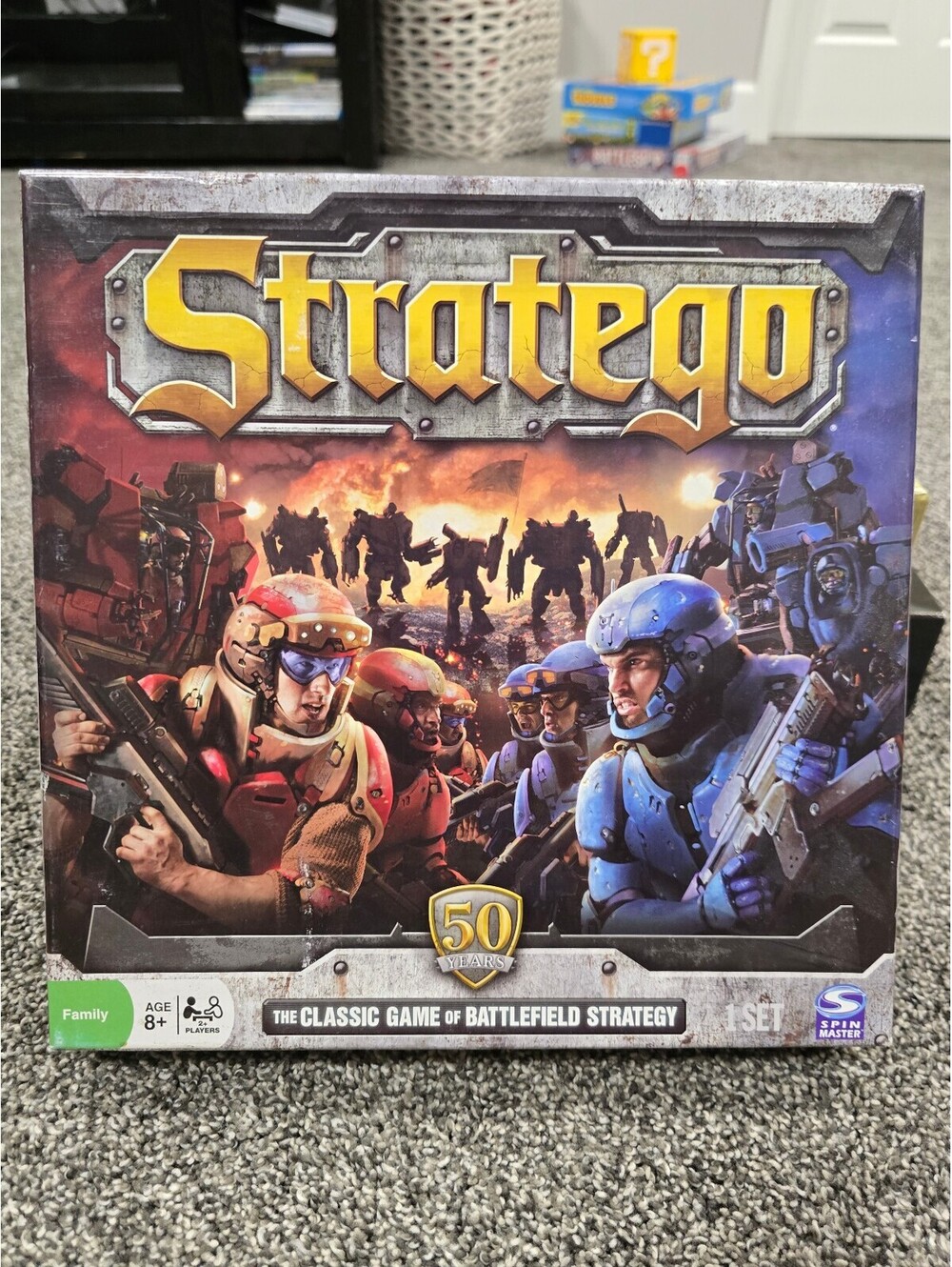 Stratego Classic Game of Battlefield Strategy Board Game
